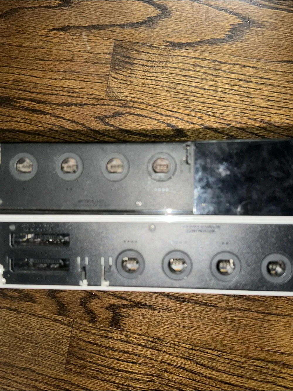 2 Nintendo Wii Consoles - Black and White (Read Description)